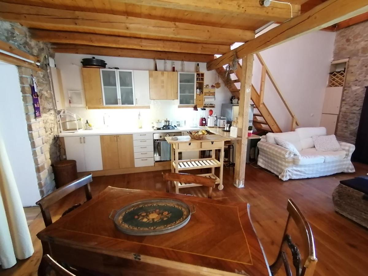 Seaview Stone Apartment In Ipsos Beach Zewnętrze zdjęcie