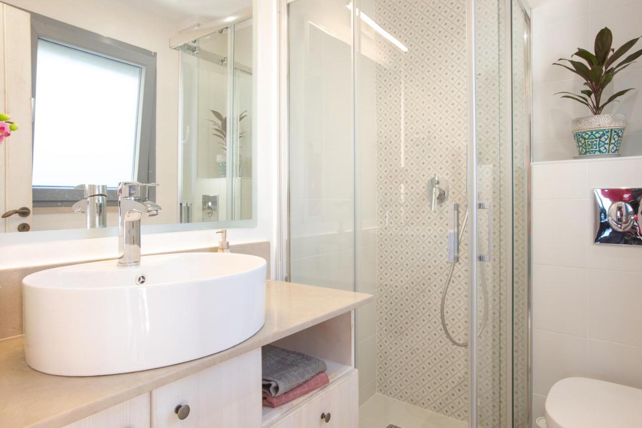 Seaview Stone Apartment In Ipsos Beach Zewnętrze zdjęcie