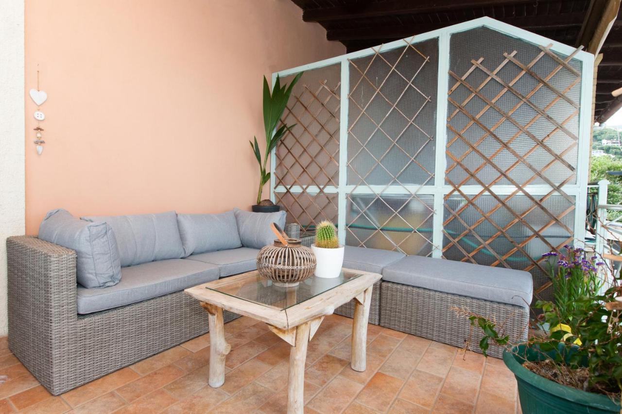 Seaview Stone Apartment In Ipsos Beach Zewnętrze zdjęcie