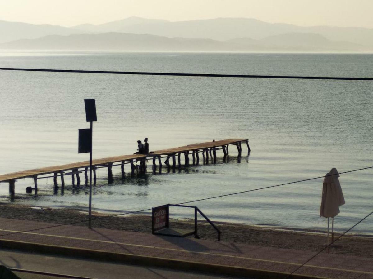 Seaview Stone Apartment In Ipsos Beach Zewnętrze zdjęcie